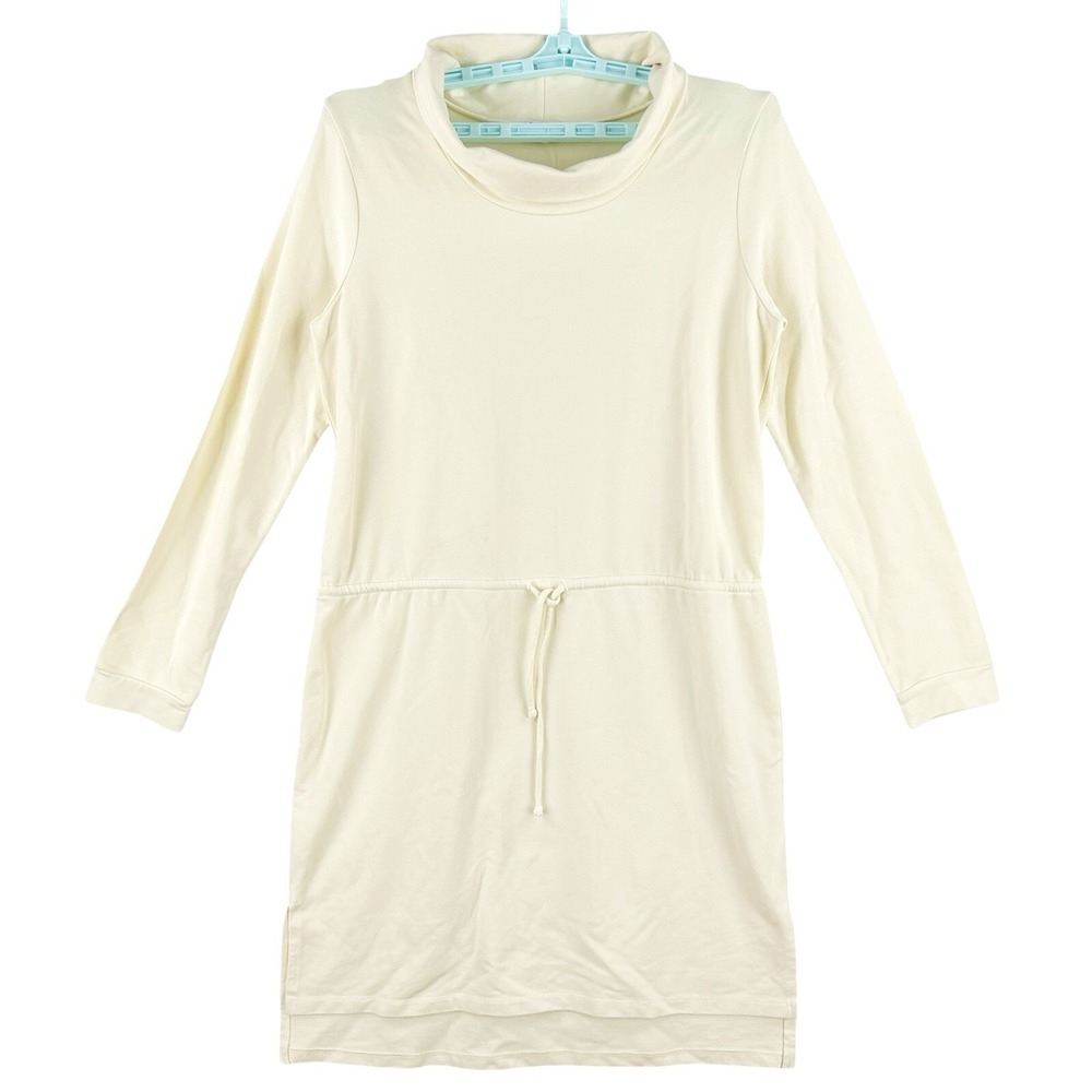 Splendid Women's Cowl Neck Pullover Oat Soft Fleece Dress Sz XL NWT $148.00